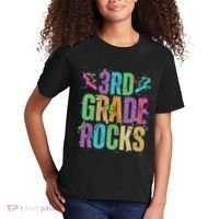 School Rocks Back To School Rockin 3rd Grade Rocks Kids T-Shirt thumb 2
