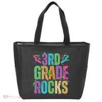School Rocks Back To School Rockin 3rd Grade Rocks Tote Bag thumb 0