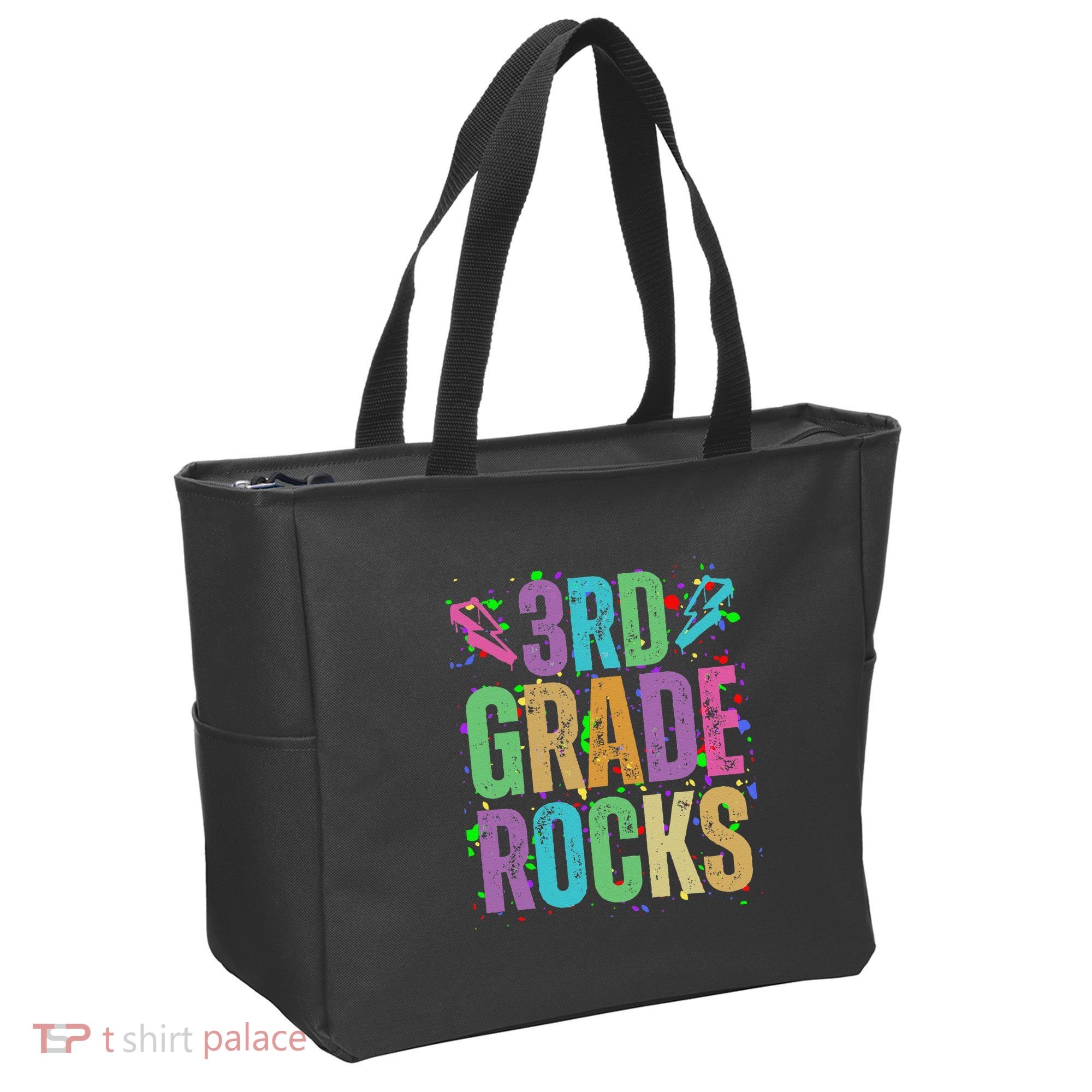 School Rocks Back To School Rockin 3rd Grade Rocks Tote Bag