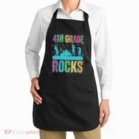 School Rocks Back To School Rockin 4th Grade Rocks Apron thumb 2