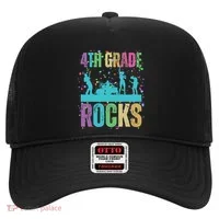 School Rocks Back To School Rockin 4th Grade Rocks Hat thumb 0