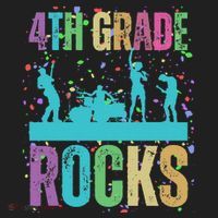 School Rocks Back To School Rockin 4th Grade Rocks Hat thumb 2