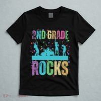 School Rocks Back To School Rockin 2nd Grade Rocks T-Shirt thumb 5