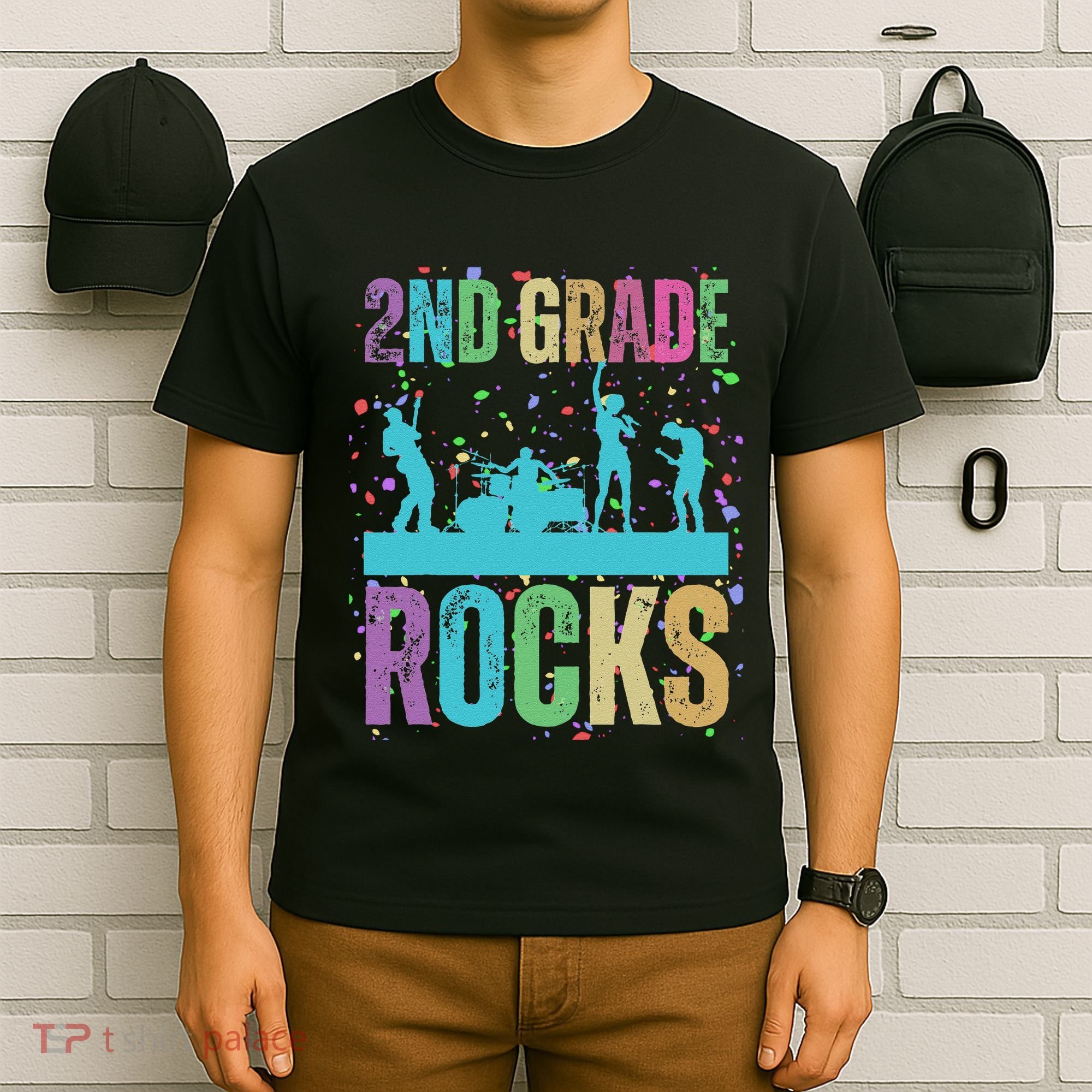 School Rocks Back To School Rockin 2nd Grade Rocks T-Shirt