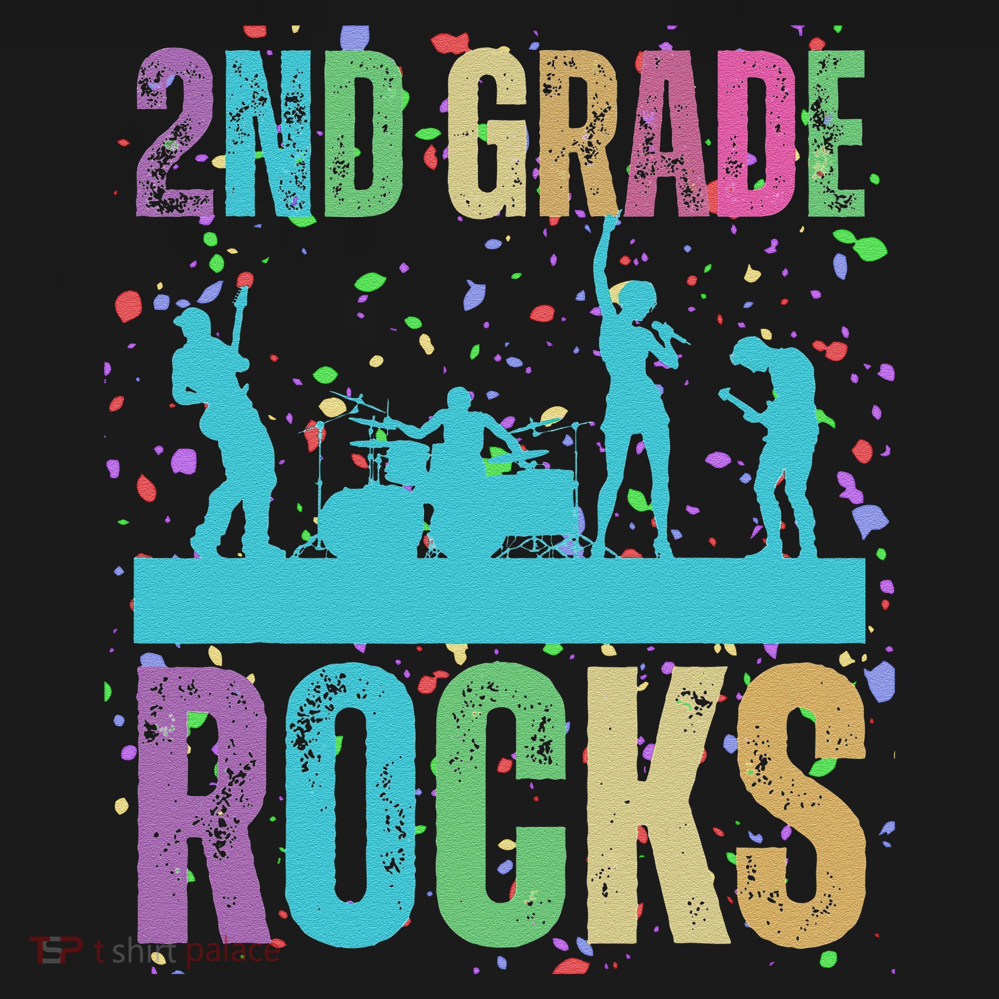 School Rocks Back To School Rockin 2nd Grade Rocks T-Shirt