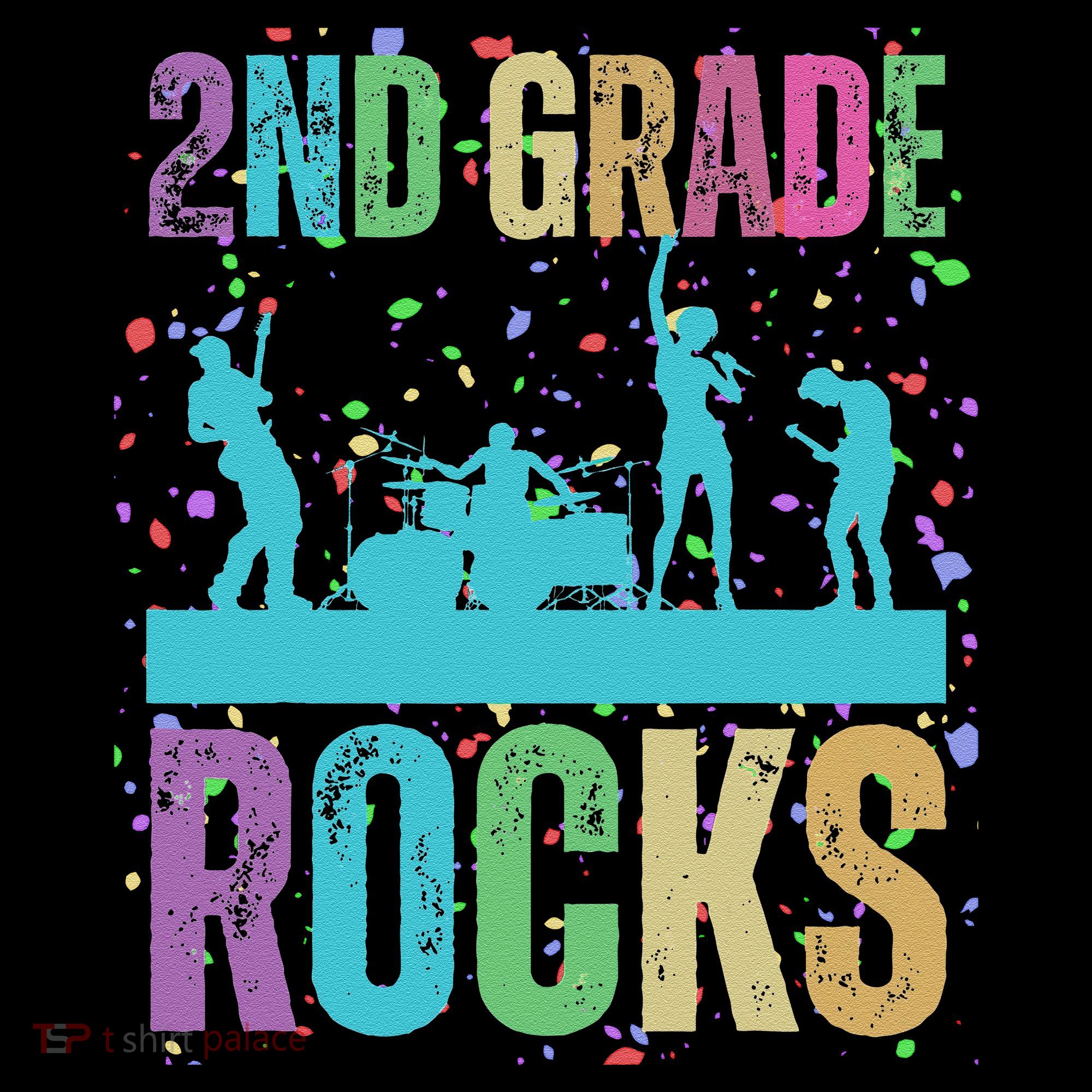 School Rocks Back To School Rockin 2nd Grade Rocks Women's Hoodie