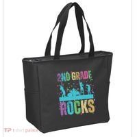 School Rocks Back To School Rockin 2nd Grade Rocks Tote Bag thumb 2
