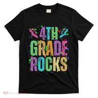 School Rocks Back To School Rockin 4th Grade Rocks T-Shirt thumb 0