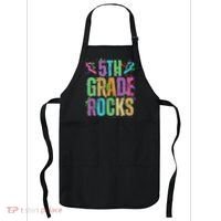 School Rocks Back To School Rockin 5th Grade Rocks Apron thumb 0