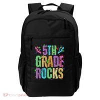 School Rocks Back To School Rockin 5th Grade Rocks Backpack thumb 0