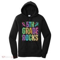 School Rocks Back To School Rockin 5th Grade Rocks Women's Hoodie thumb 0