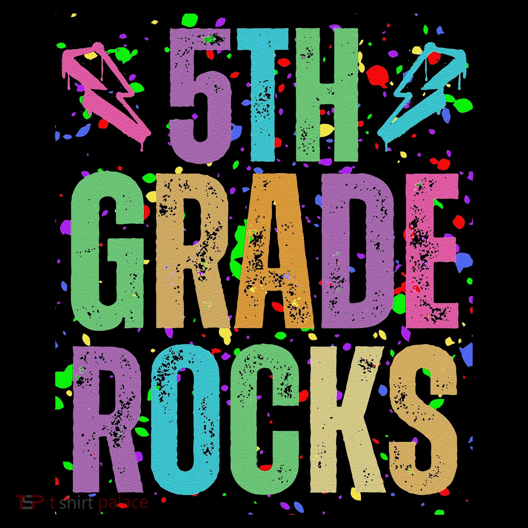 School Rocks Back To School Rockin 5th Grade Rocks Women's Hoodie