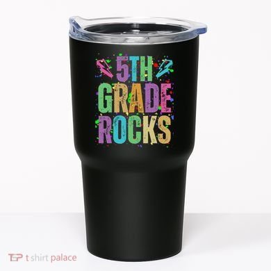 School Rocks Back To School Rockin 5th Grade Rocks Tumbler