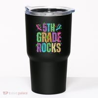 School Rocks Back To School Rockin 5th Grade Rocks Tumbler thumb 0