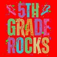 School Rocks Back To School Rockin 5th Grade Rocks Santa Hat thumb 1