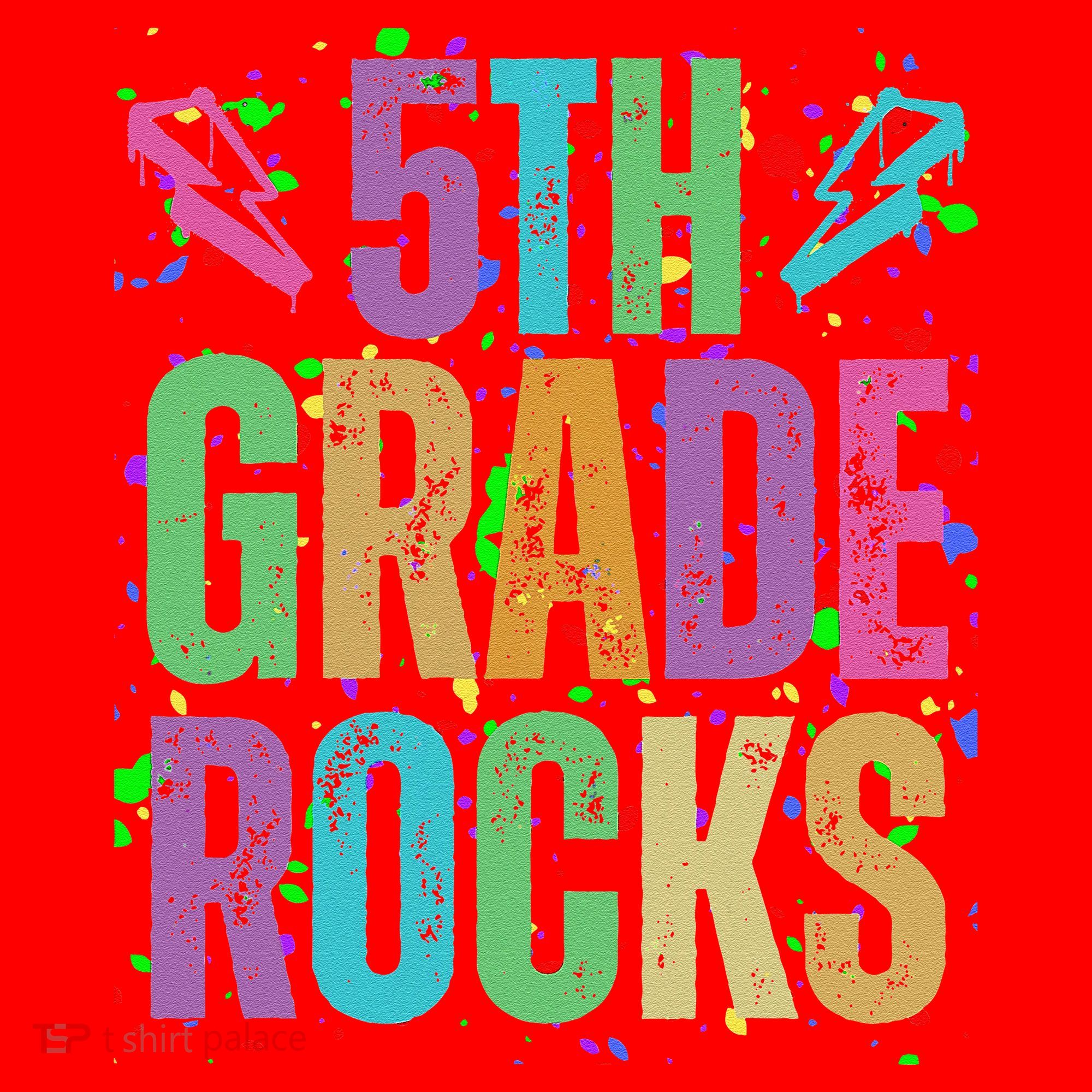 School Rocks Back To School Rockin 5th Grade Rocks Santa Hat