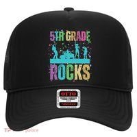 School Rocks Back To School Rockin 5th Grade Rocks Hat thumb 0