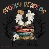 Spooky Readers Book Clubs Women's Sweatshirt thumb 2