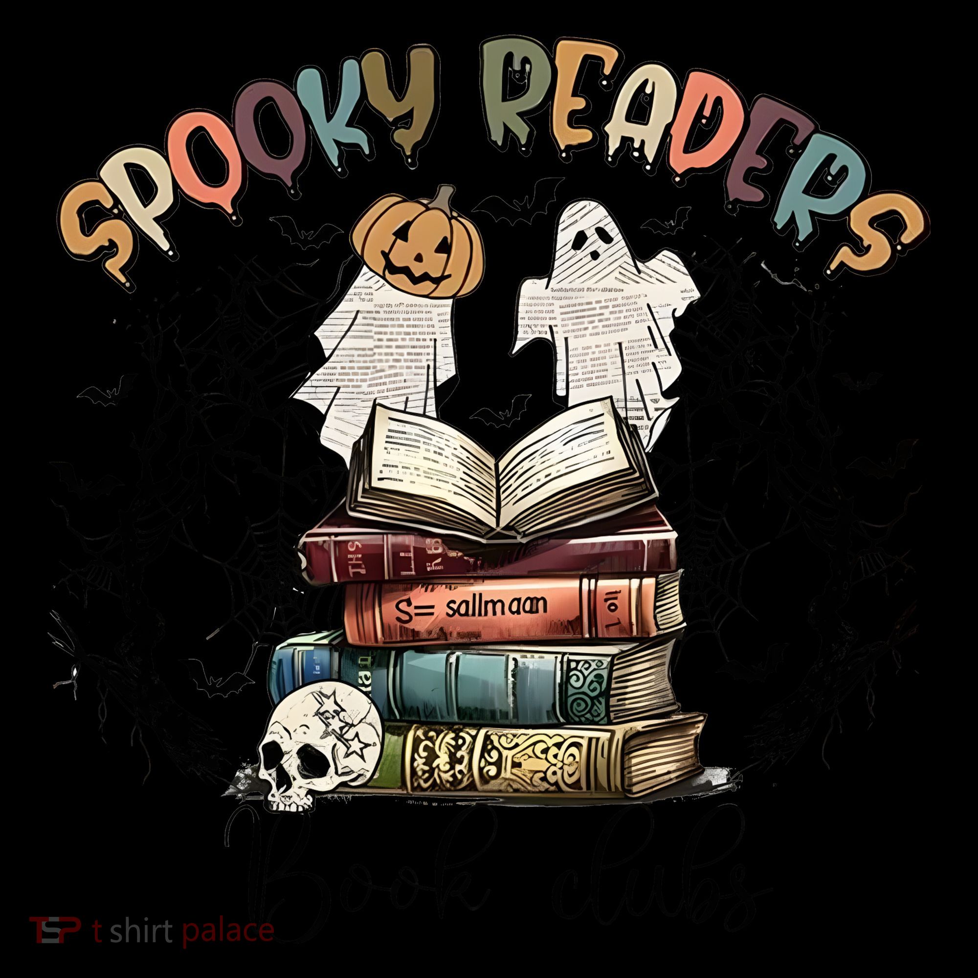 Spooky Readers Book Clubs Coaster