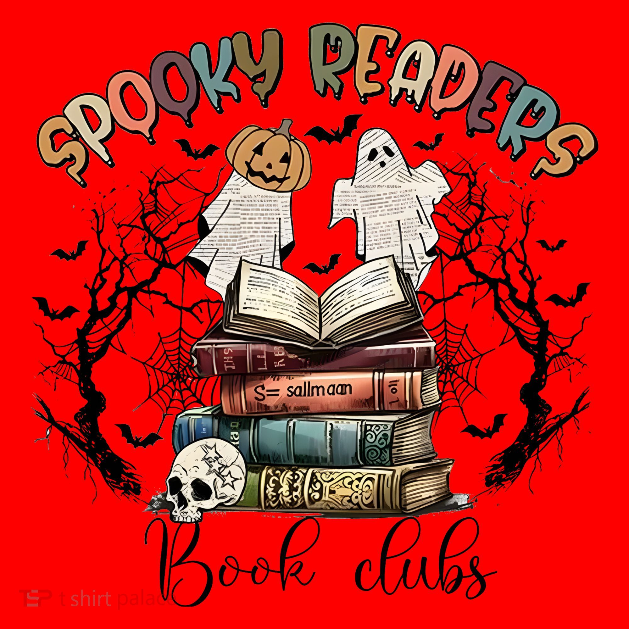 Spooky Readers Book Clubs Santa Hat