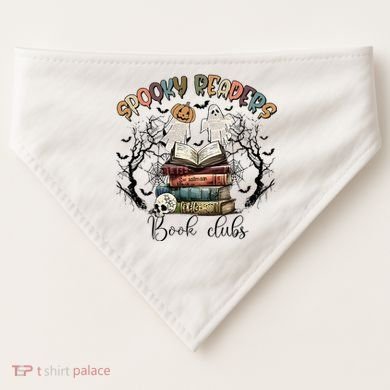 Spooky Readers Book Clubs USA-Made Doggie Bandana