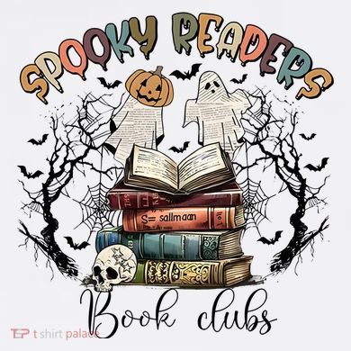 Spooky Readers Book Clubs Urban Oversized Heavyweight T-Shirt