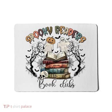 Spooky Readers Book Clubs Mousepad
