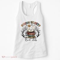 Spooky Readers Book Clubs Women's Tank Top thumb 0