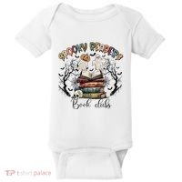 Spooky Readers Book Clubs Baby Bodysuit thumb 0