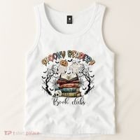 Spooky Readers Book Clubs Tank Top thumb 2