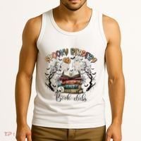 Spooky Readers Book Clubs Tank Top thumb 3