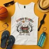 Spooky Readers Book Clubs Tank Top thumb 4