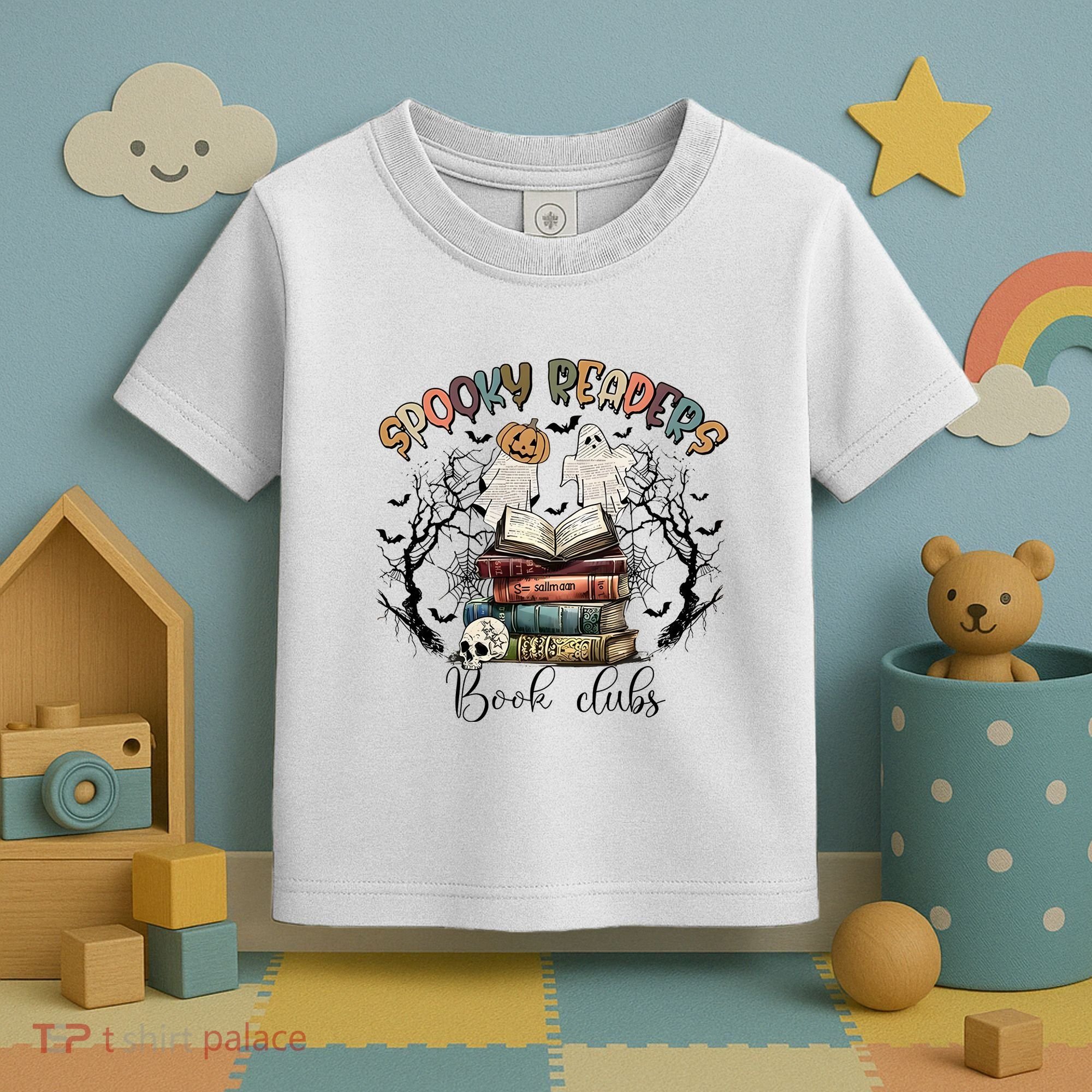 Spooky Readers Book Clubs Toddler T-Shirt
