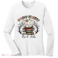 Spooky Readers Book Clubs Women's Long Sleeve Shirt thumb 0
