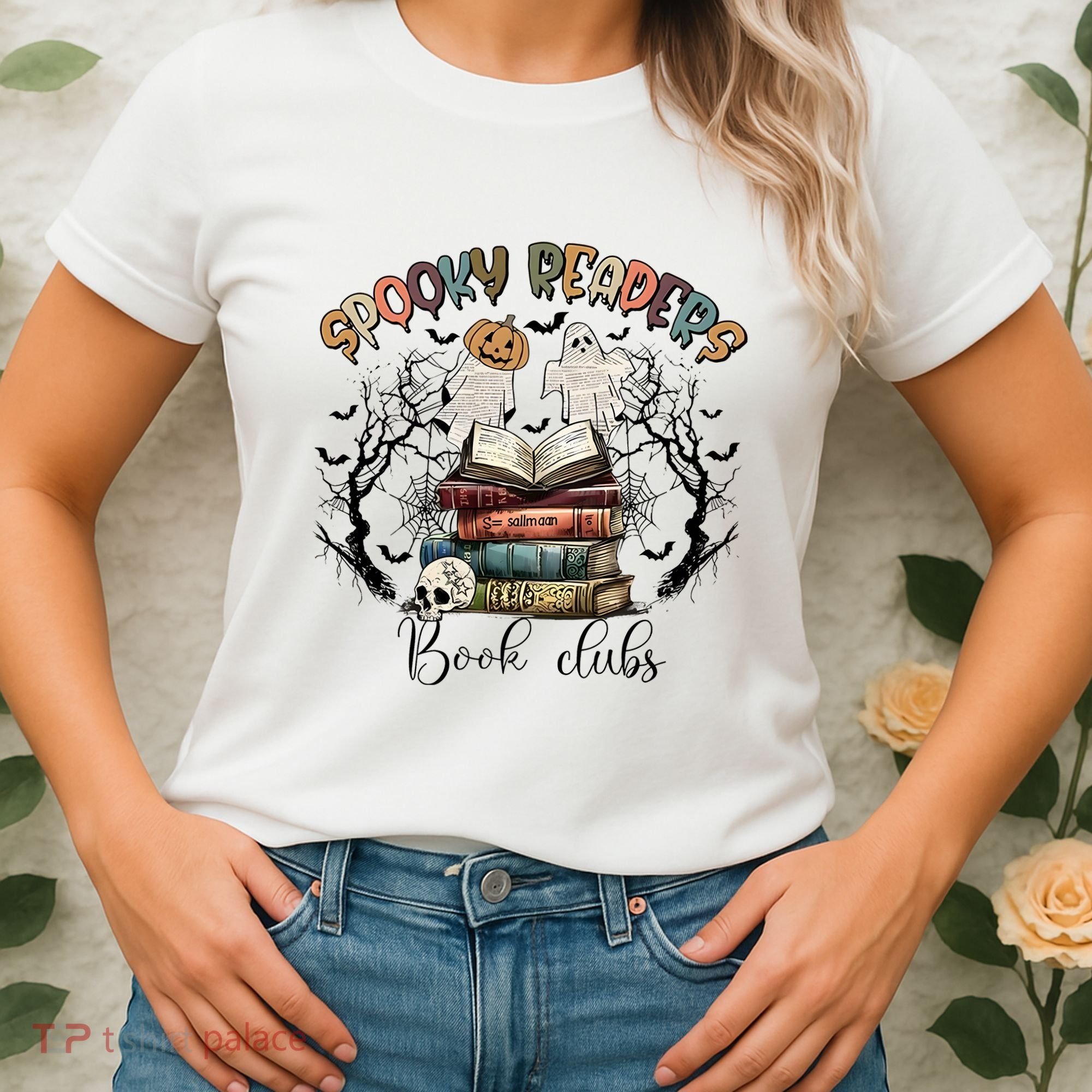 Spooky Readers Book Clubs Women's T-Shirt