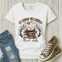 Spooky Readers Book Clubs Women's T-Shirt thumb 3