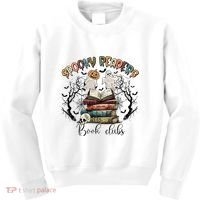 Spooky Readers Book Clubs Kids Sweatshirt thumb 0