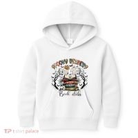 Spooky Readers Book Clubs Kids Hoodie thumb 0