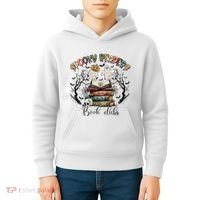 Spooky Readers Book Clubs Kids Hoodie thumb 4