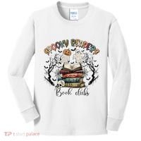Spooky Readers Book Clubs Kids Long Sleeve Shirt thumb 0