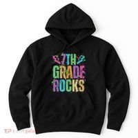 School Rocks Back To School Rockin 7th Grade Rocks Hoodie thumb 0