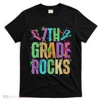 School Rocks Back To School Rockin 7th Grade Rocks T-Shirt thumb 0