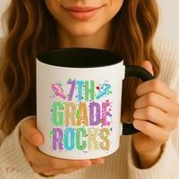 School Rocks Back To School Rockin 7th Grade Rocks Coffee Mug thumb 3