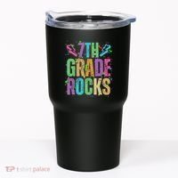 School Rocks Back To School Rockin 7th Grade Rocks Tumbler thumb 0