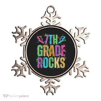 School Rocks Back To School Rockin 7th Grade Rocks Ornament