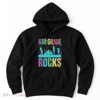 School Rocks Back To School Rockin 6th Grade Rocks Hoodie thumb 0