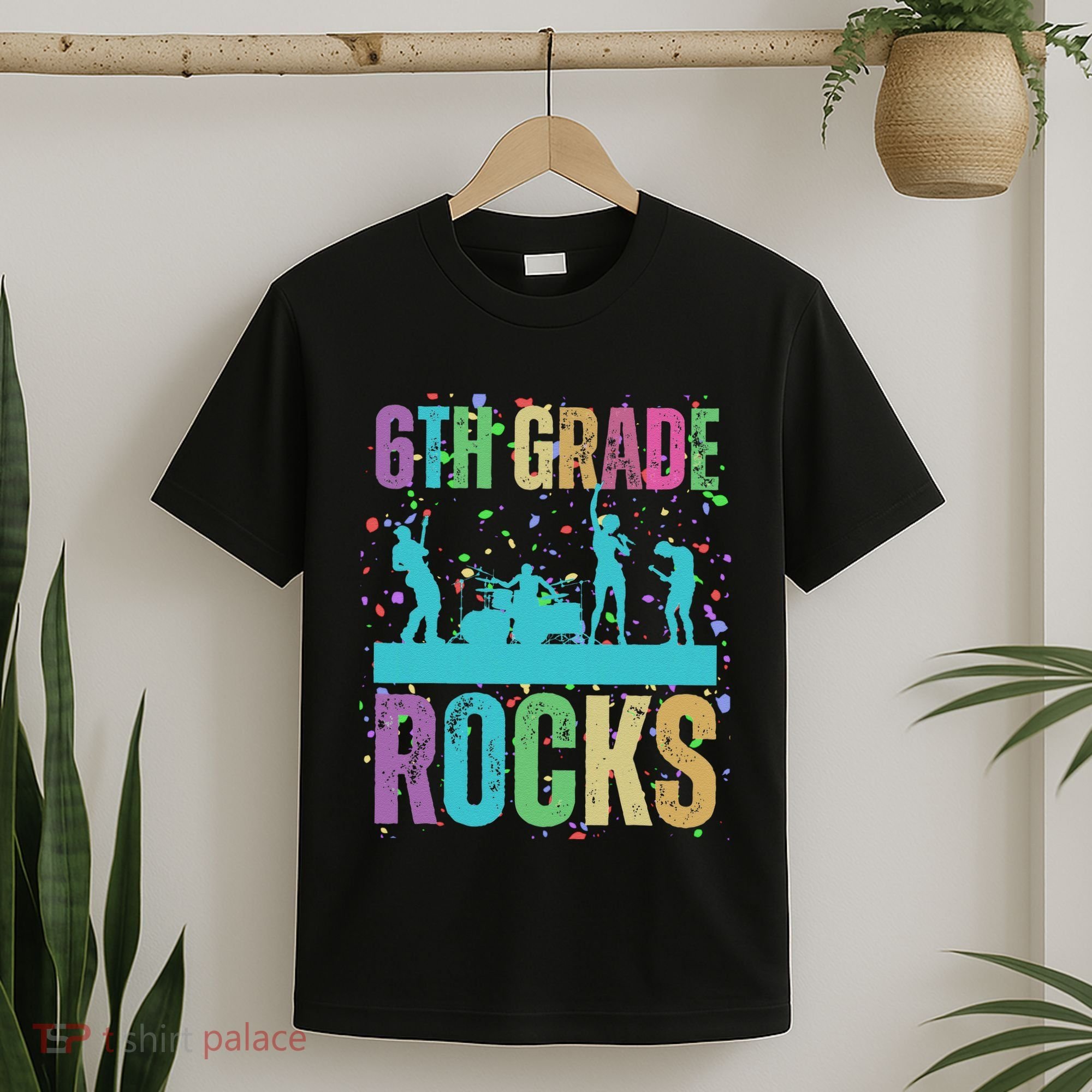 School Rocks Back To School Rockin 6th Grade Rocks T-Shirt