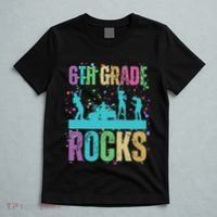 School Rocks Back To School Rockin 6th Grade Rocks T-Shirt thumb 5