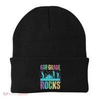School Rocks Back To School Rockin 6th Grade Rocks Beanie thumb 0