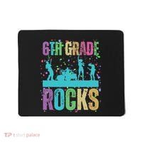 School Rocks Back To School Rockin 6th Grade Rocks Mousepad thumb 0